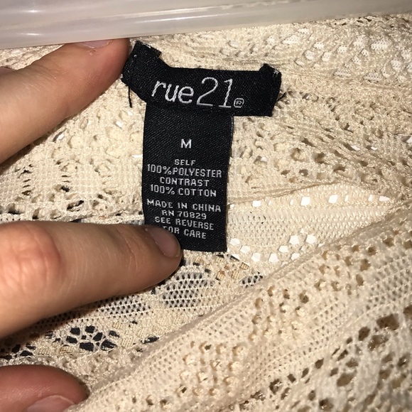 Strapless Lace Top - Picture 3 of 3